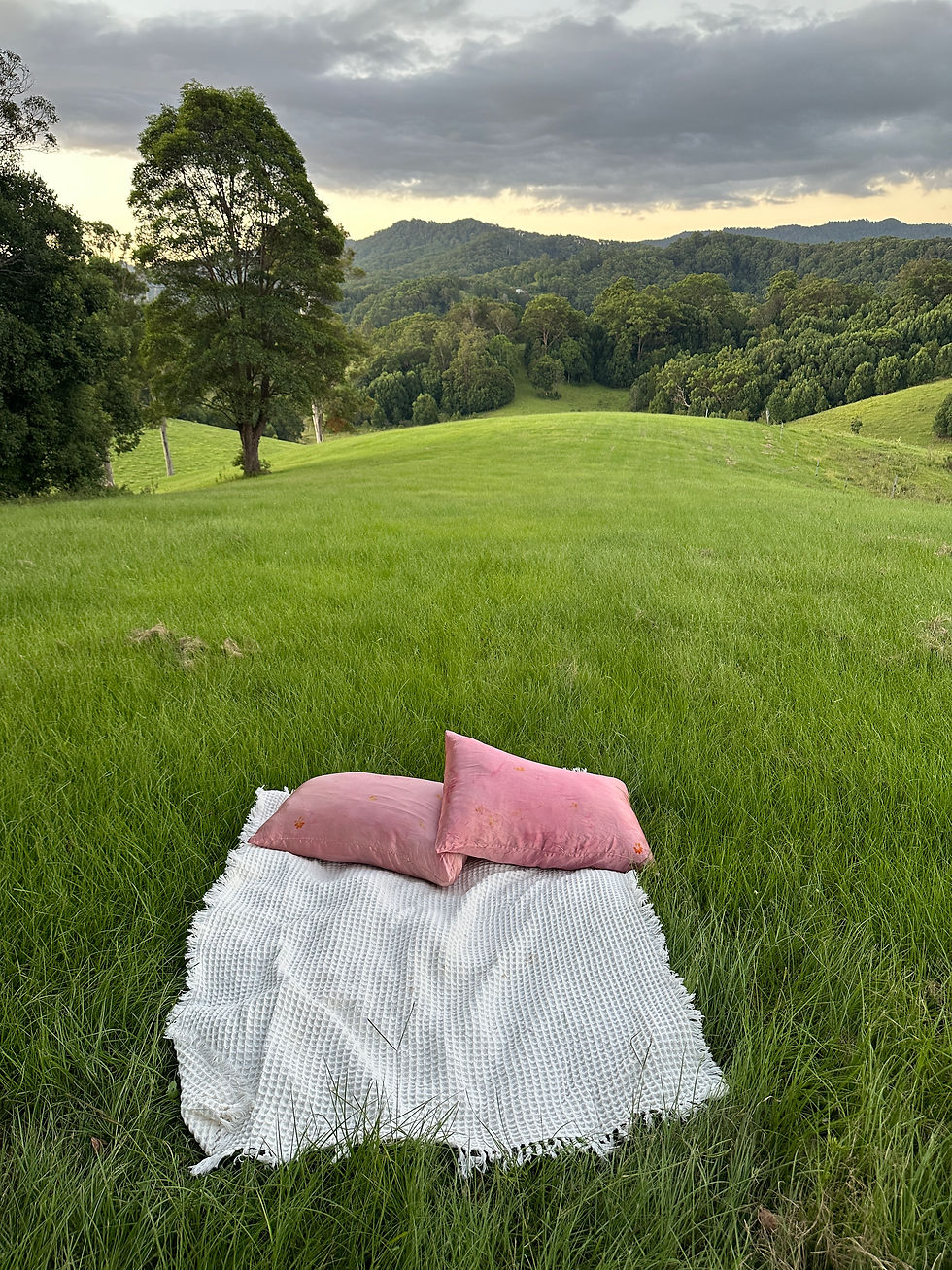 Thumbnail: Silk Pillowcase in Jaipur Sunset