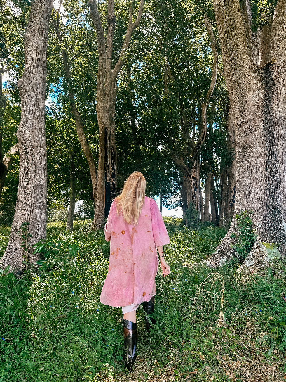 Thumbnail: Linen Robe in Jaipur Sunset