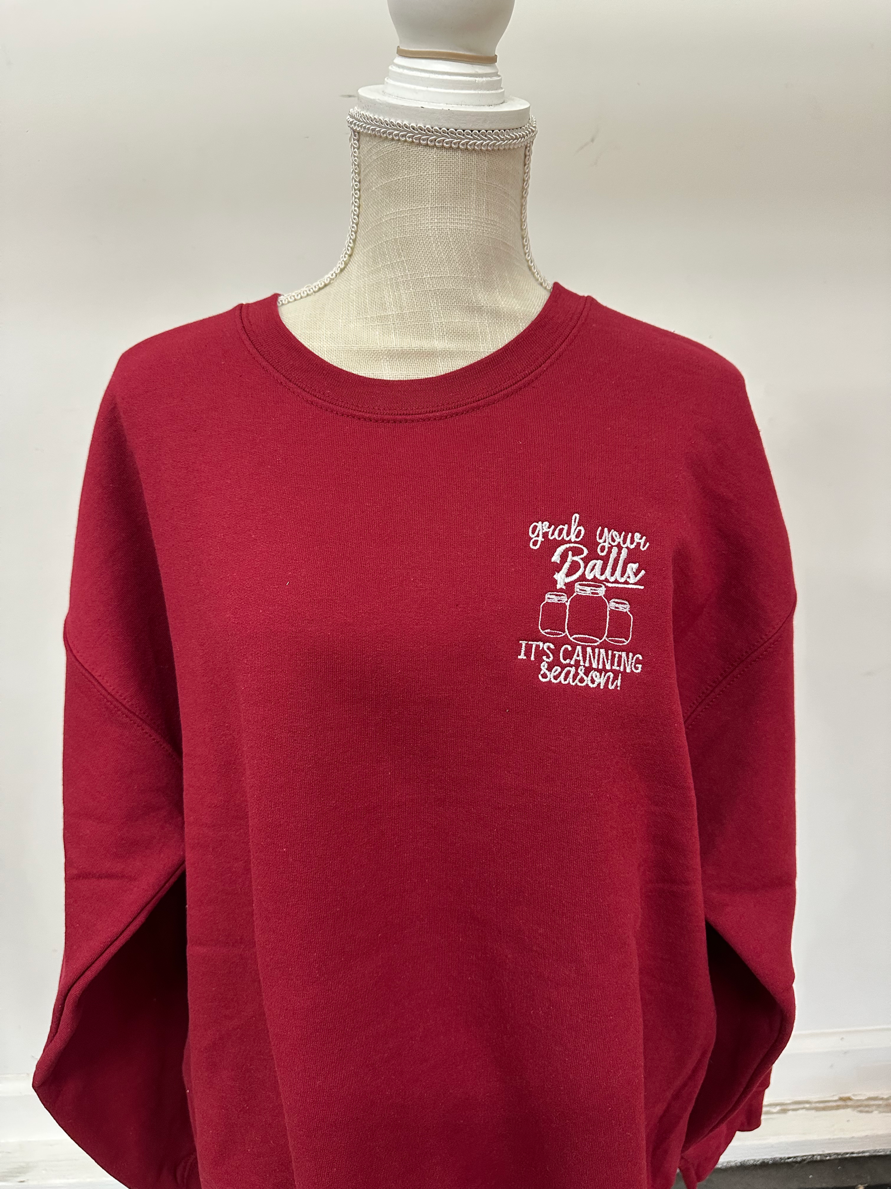 It’s canning season! crewneck