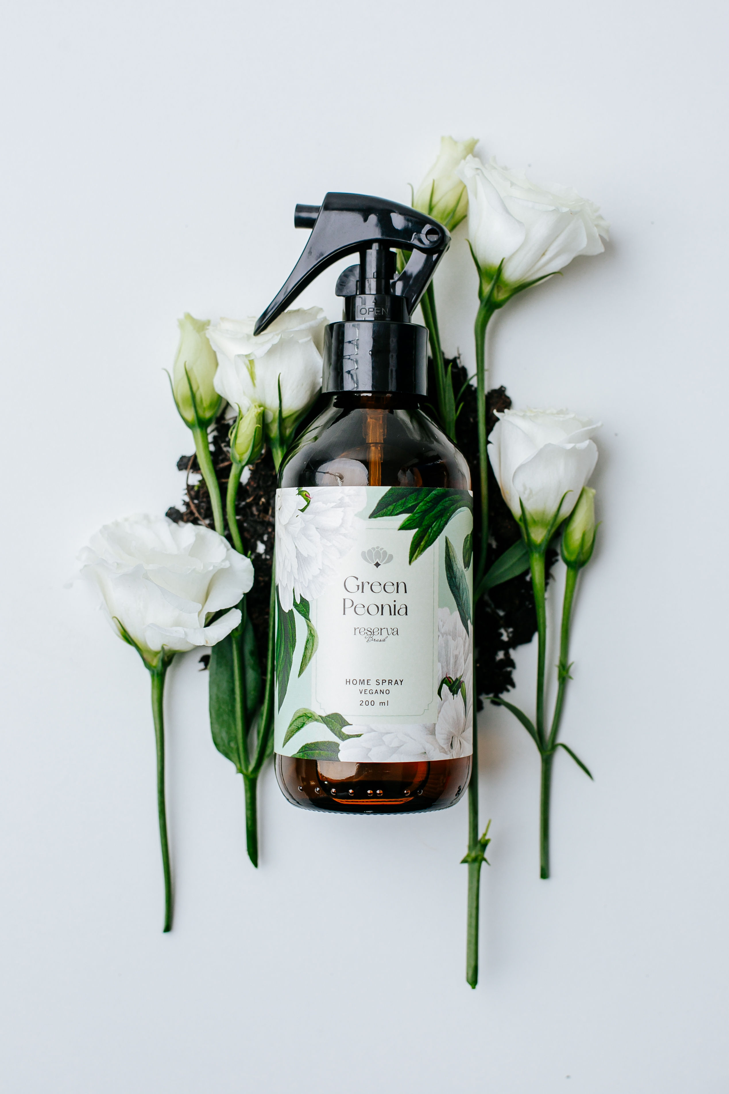 HOME SPRAY VEGANO GREEN PEÔNIA 200ML