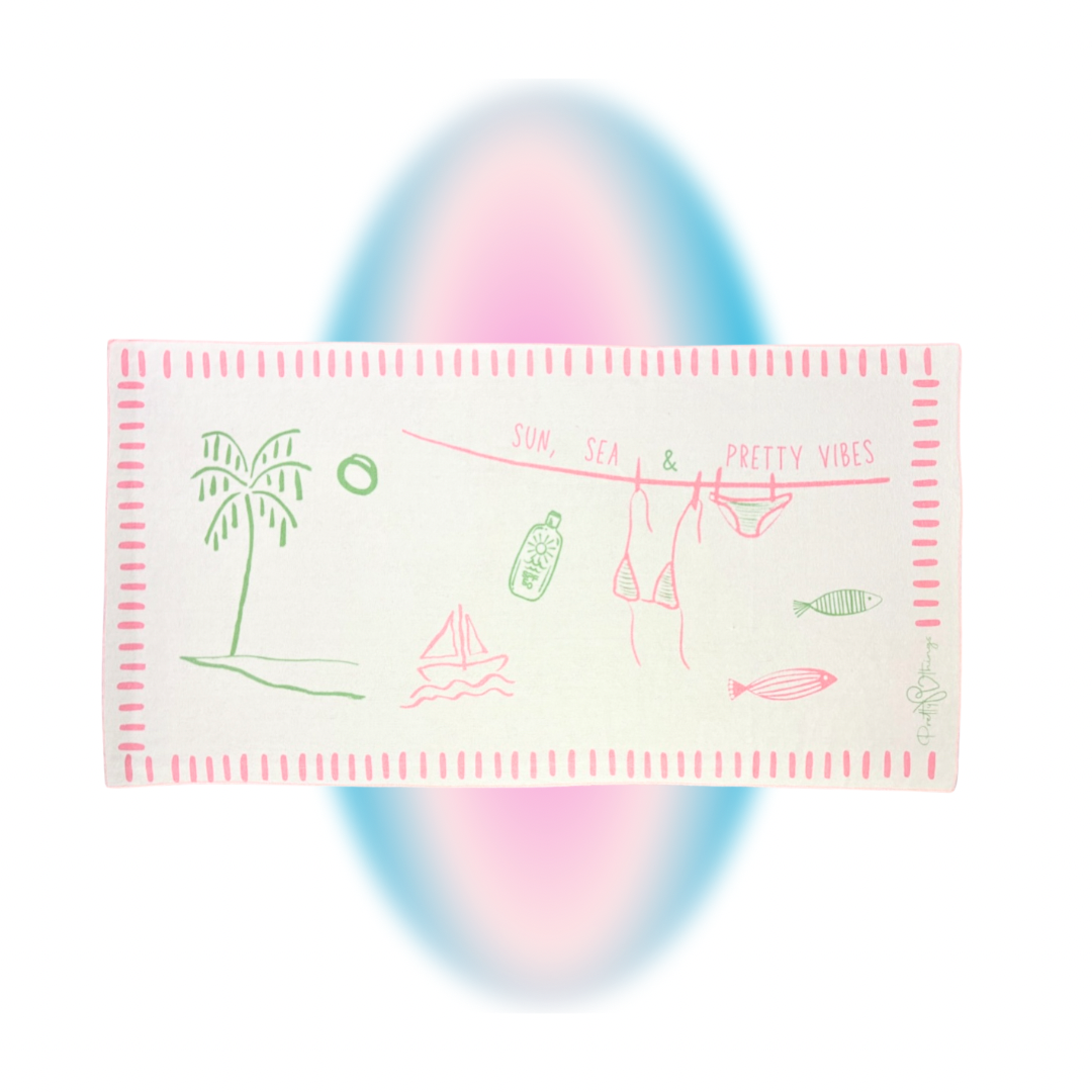 Pretty Beach Towel 