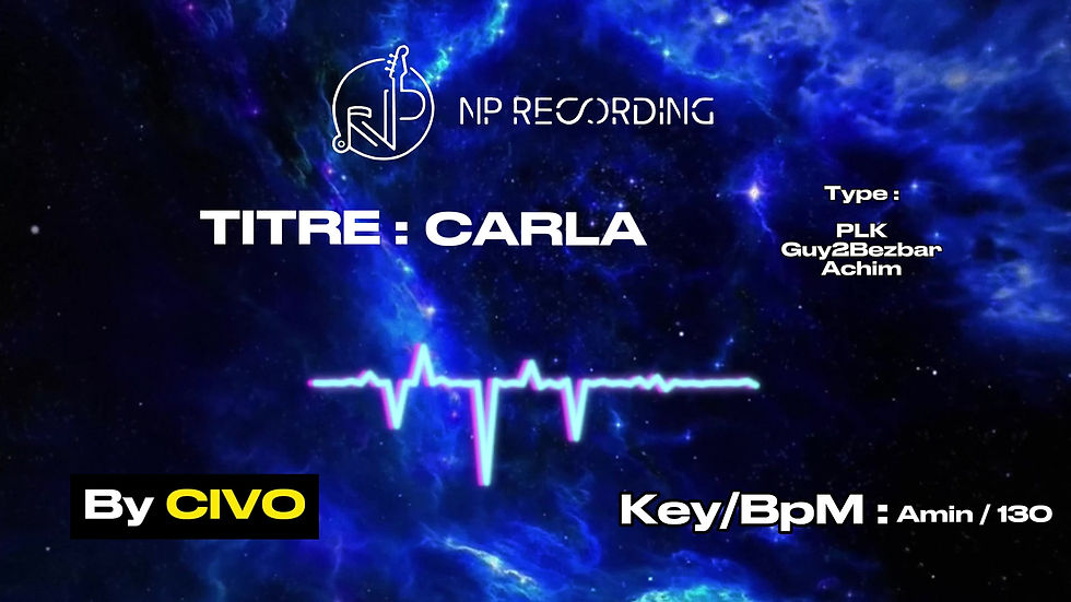 Miniature : Carla by CIVO (Mp3) #Sombre #Profond #rap (PLK/Guy2Bezbar)