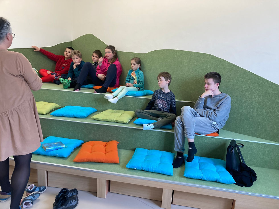 Školní družina v knihovně