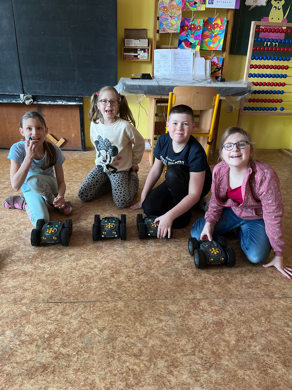 Robotická auta Rugged