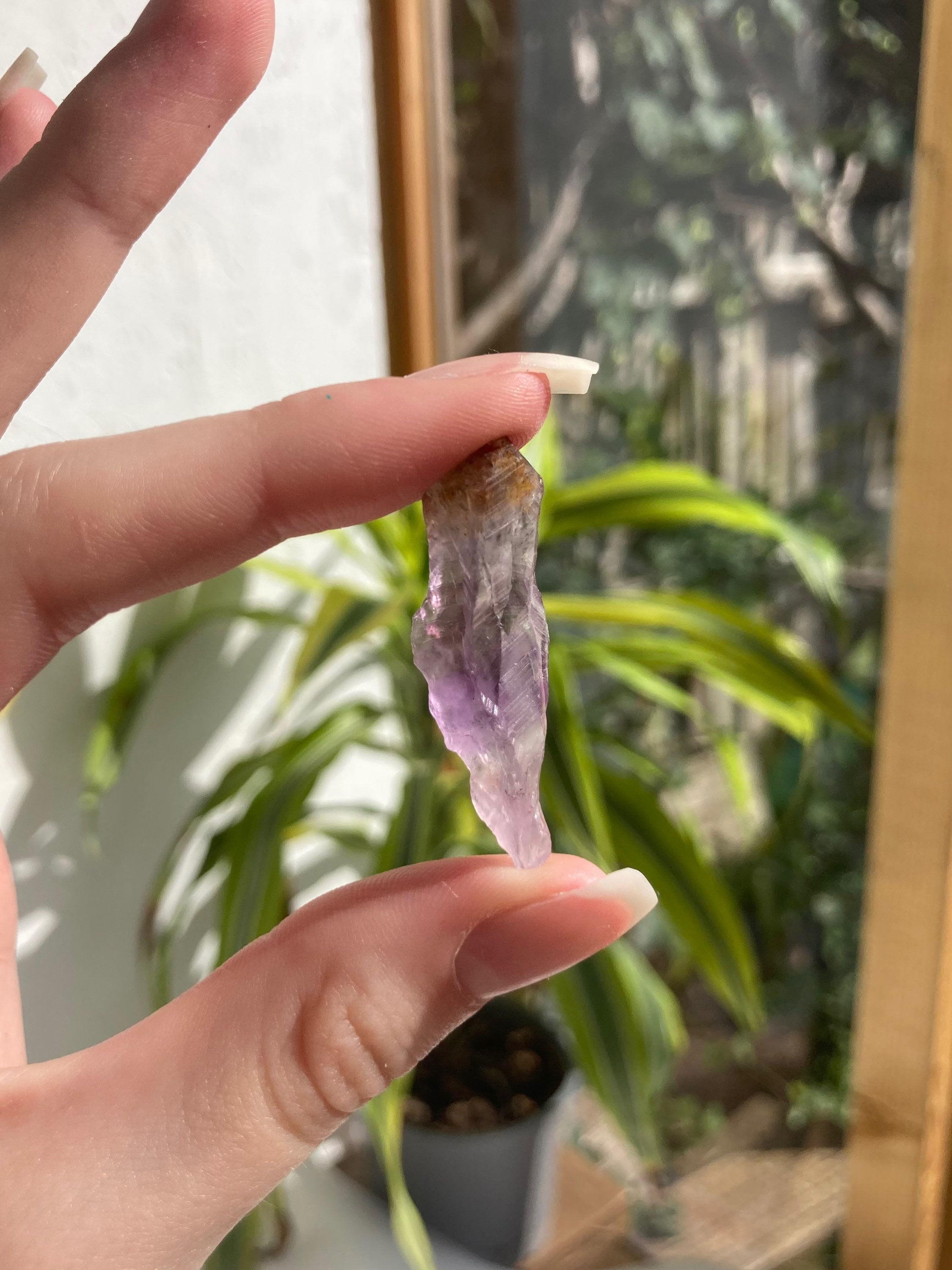 cacoxenite raw point