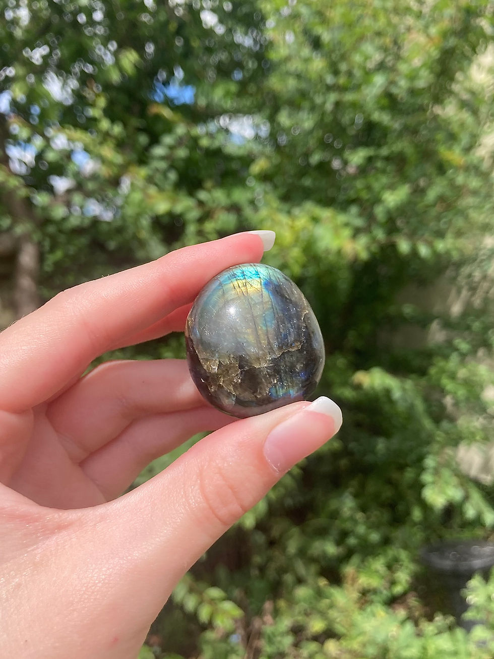 Thumbnail: labradorite pebble 11  A - AAA grade