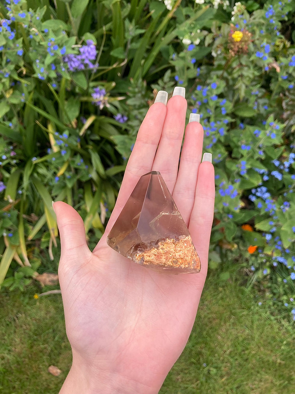 Thumbnail: smoky garden quartz freeform 46