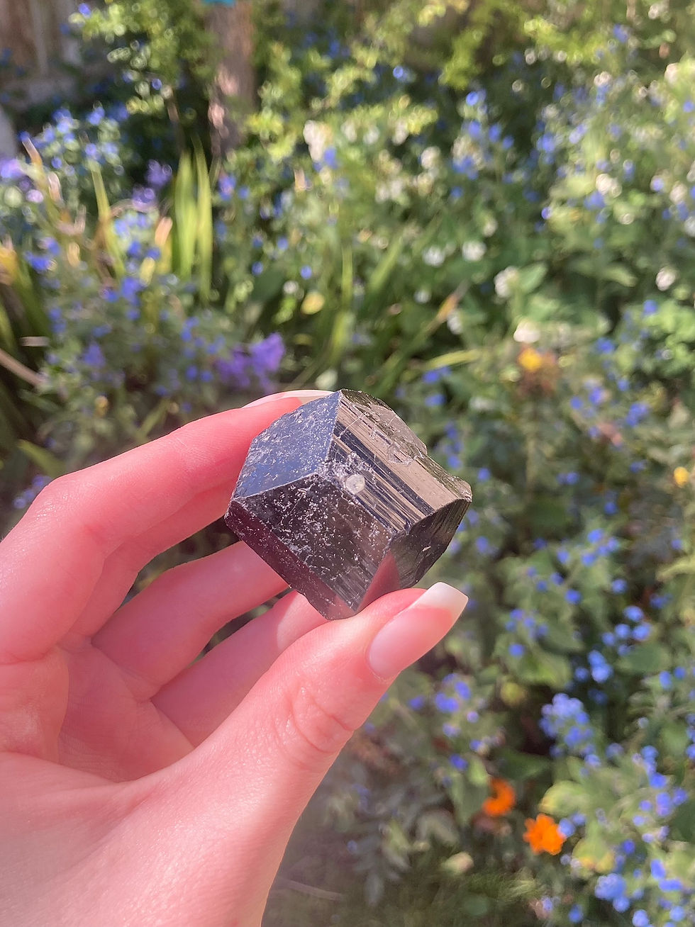 black tourmaline specimen 30