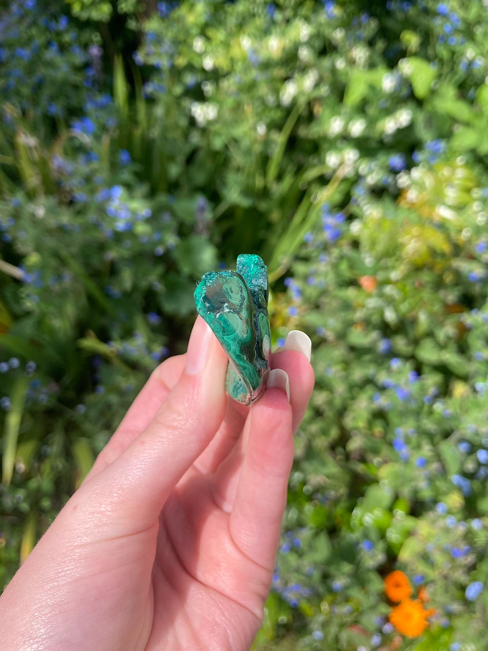 Thumbnail: malachite freeform 22