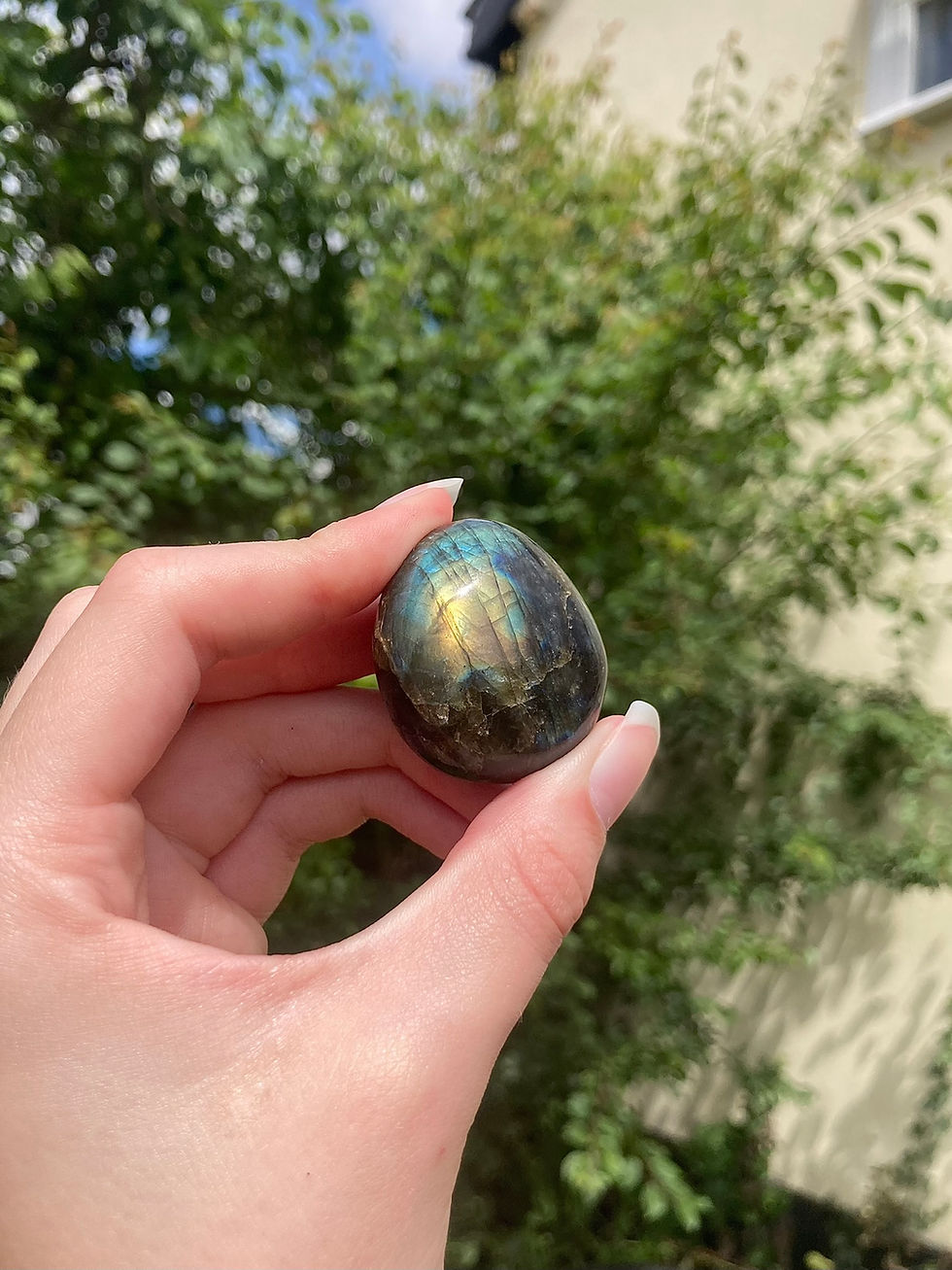 Thumbnail: labradorite pebble 11  A - AAA grade