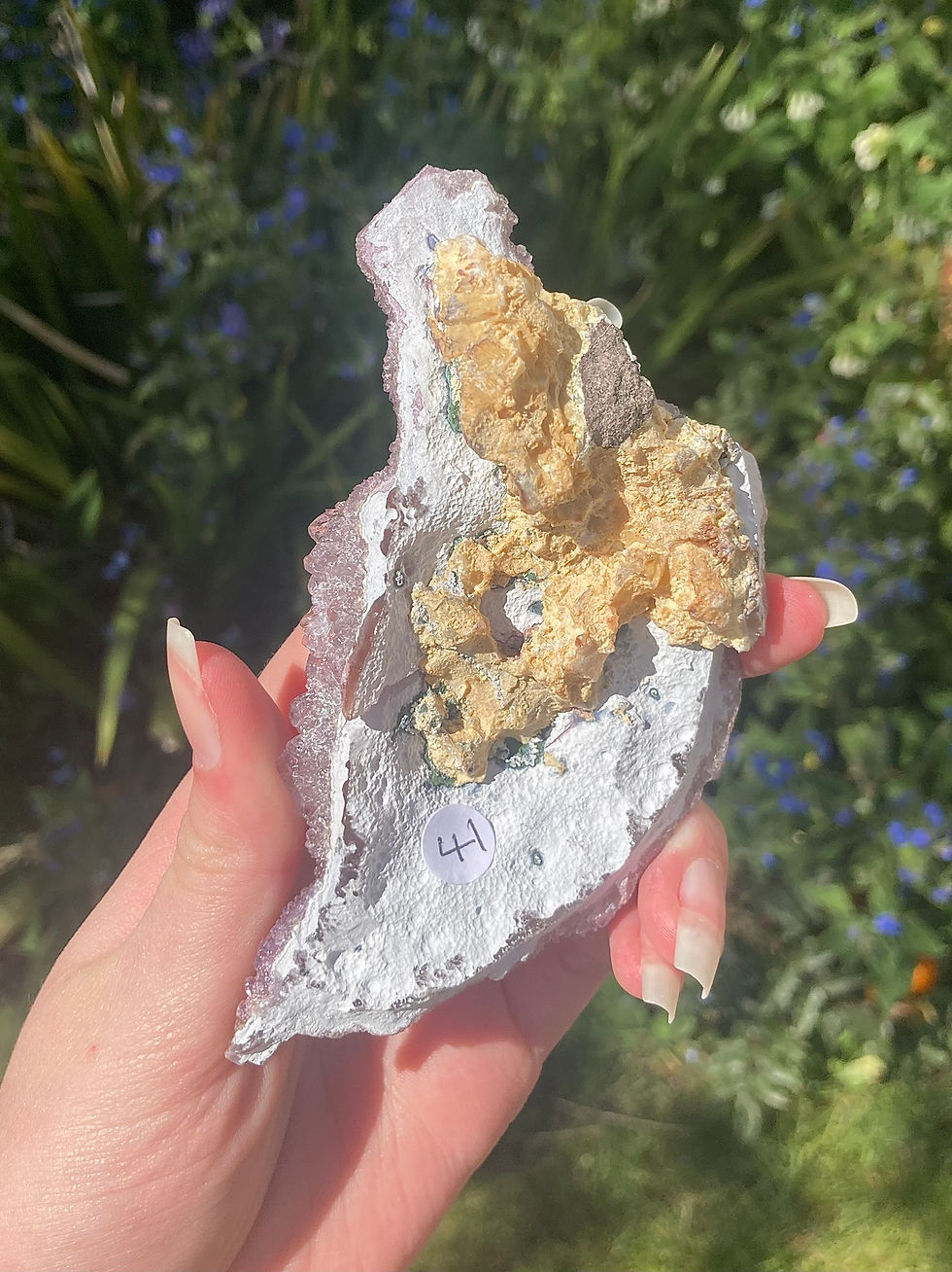 Thumbnail: flower amethyst cluster 41
