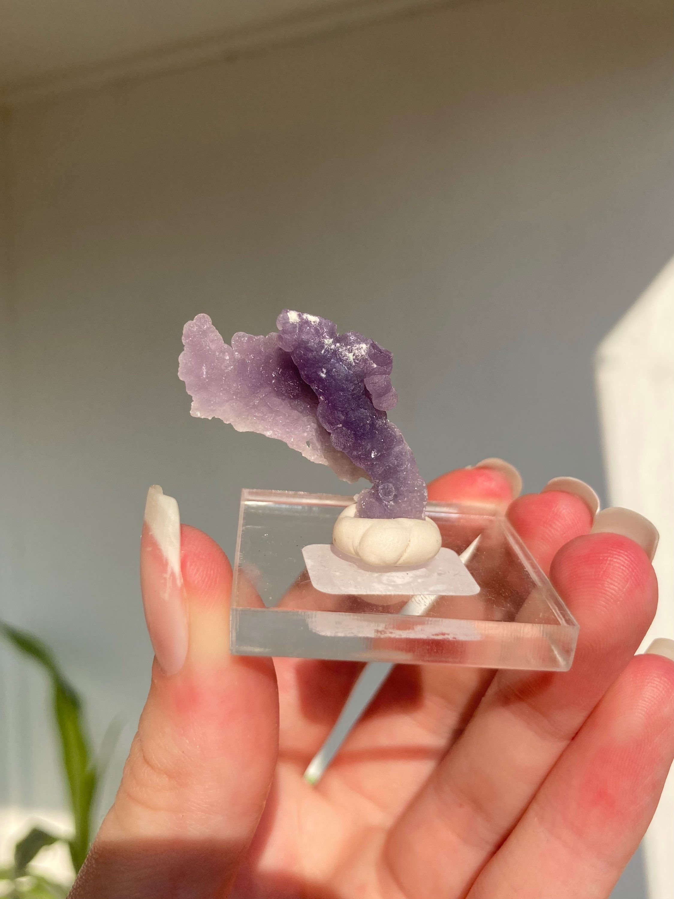 grape agate specimen