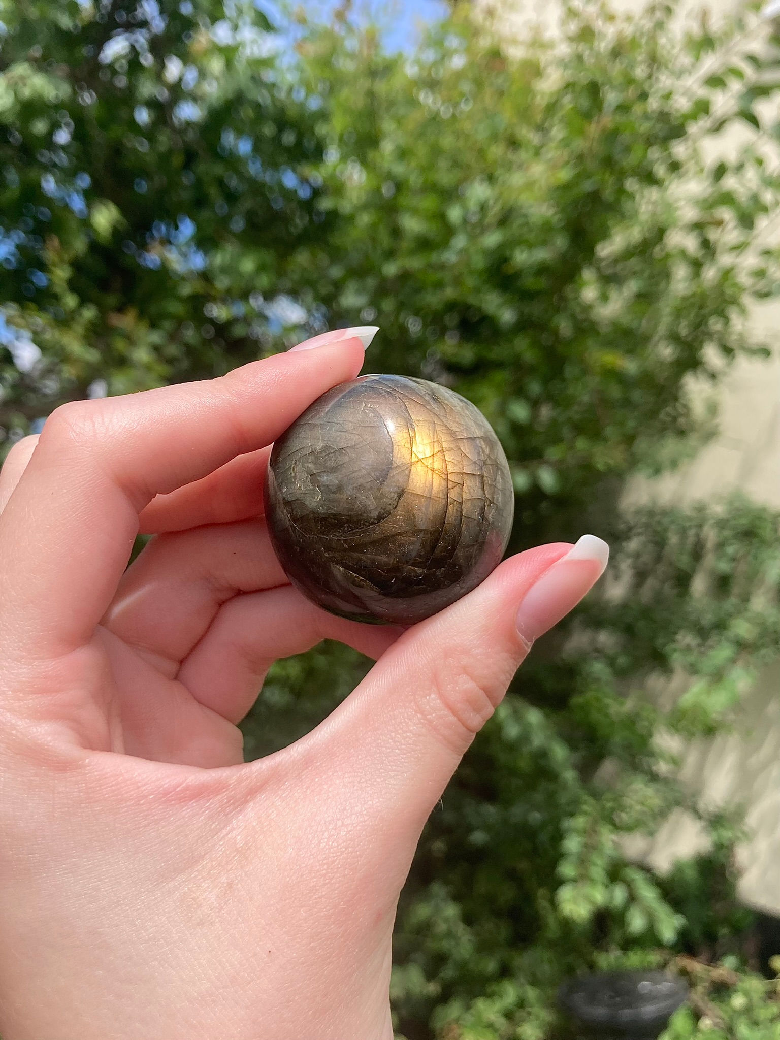 labradorite pebble 16a A - AAA grade