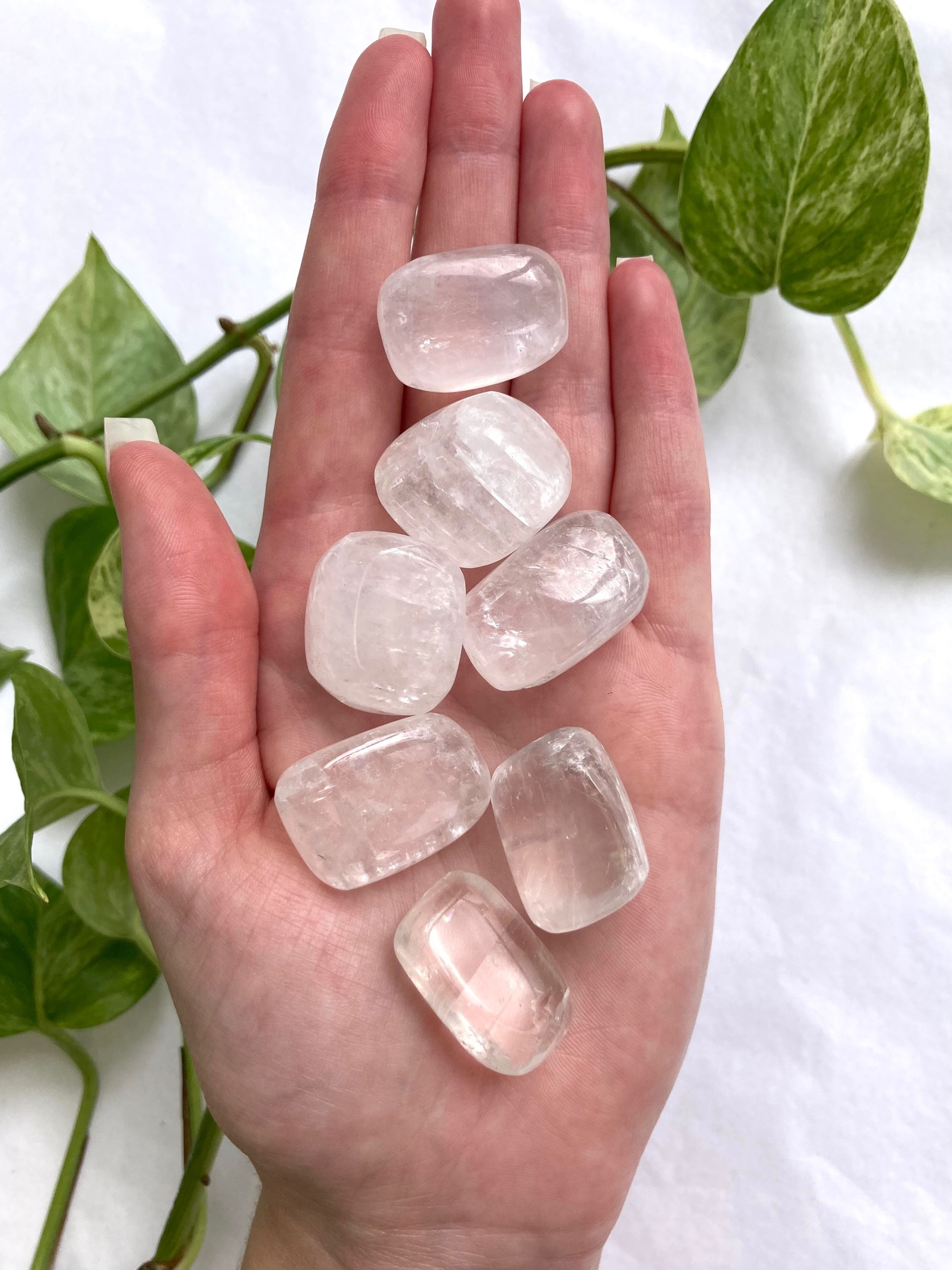 optical calcite pocket stones