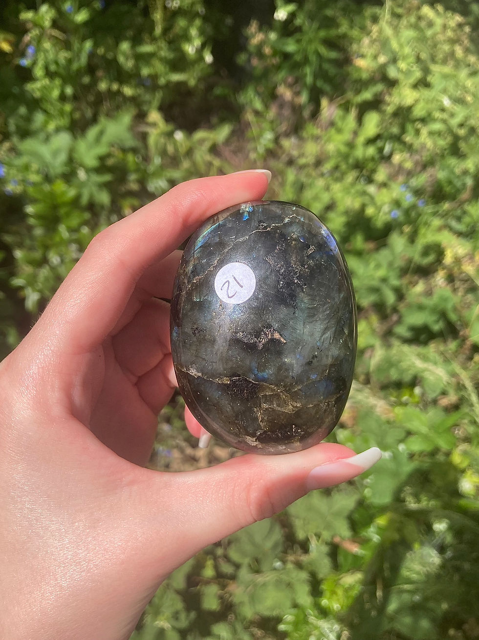 Thumbnail: labradorite pebble 21