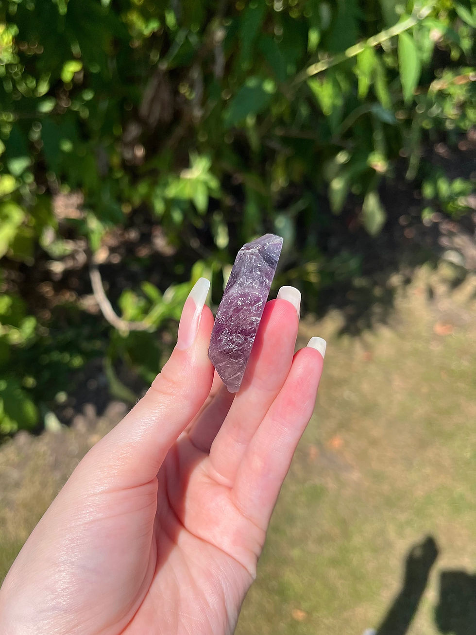 Thumbnail: rainbow fluorite slab