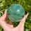 Thumbnail: green fluorite sphere