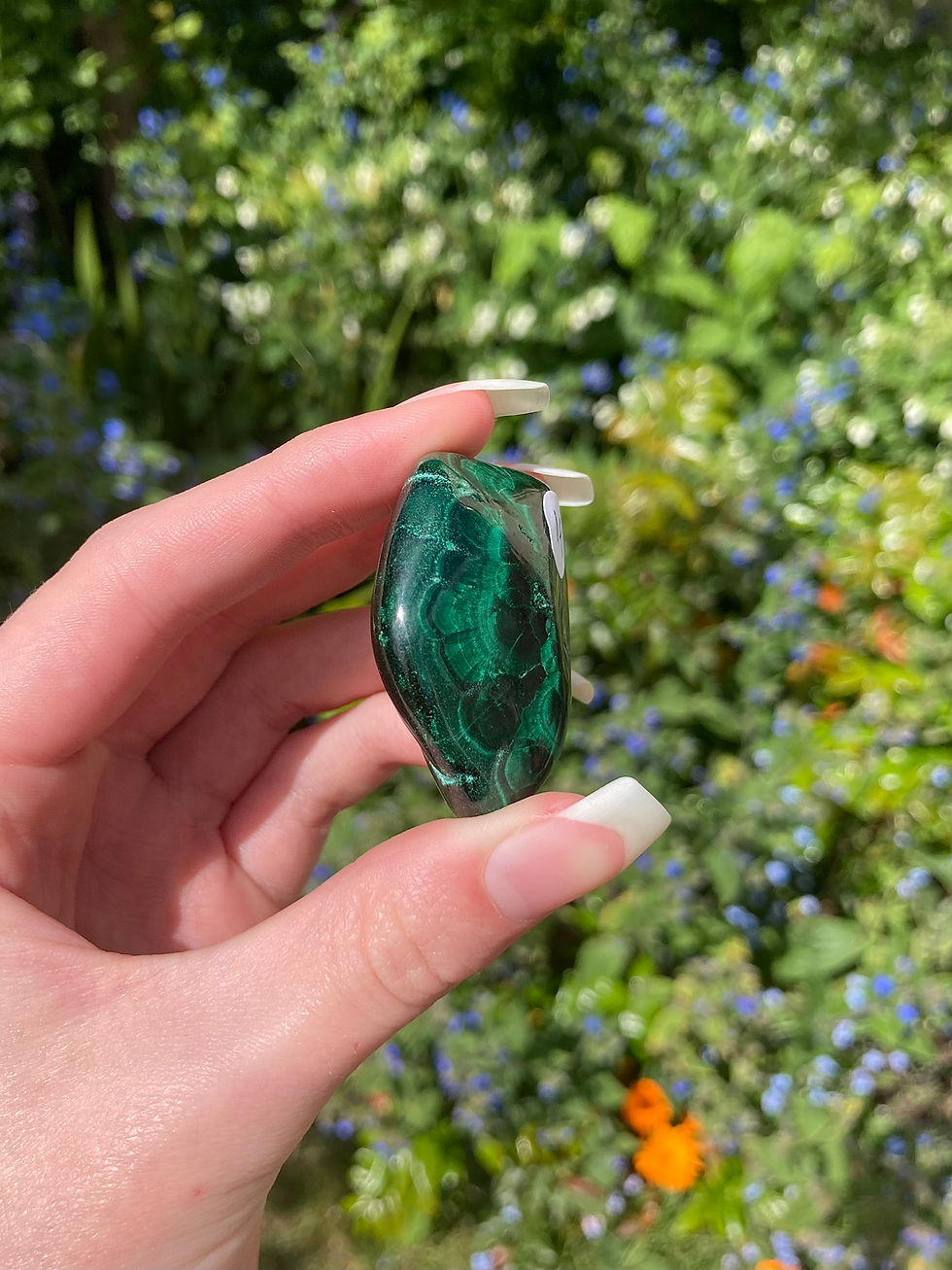 Thumbnail: malachite freeform 19