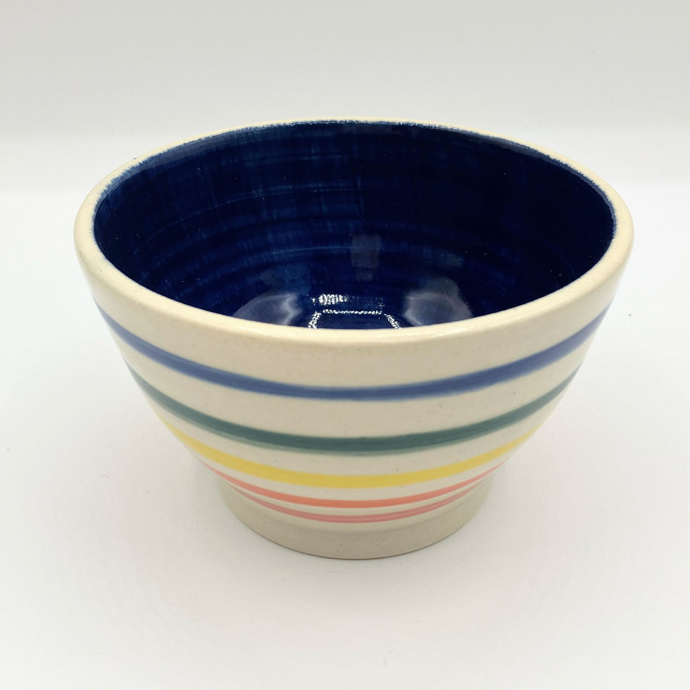 Thumbnail: blue vanilla small ice cream bowl