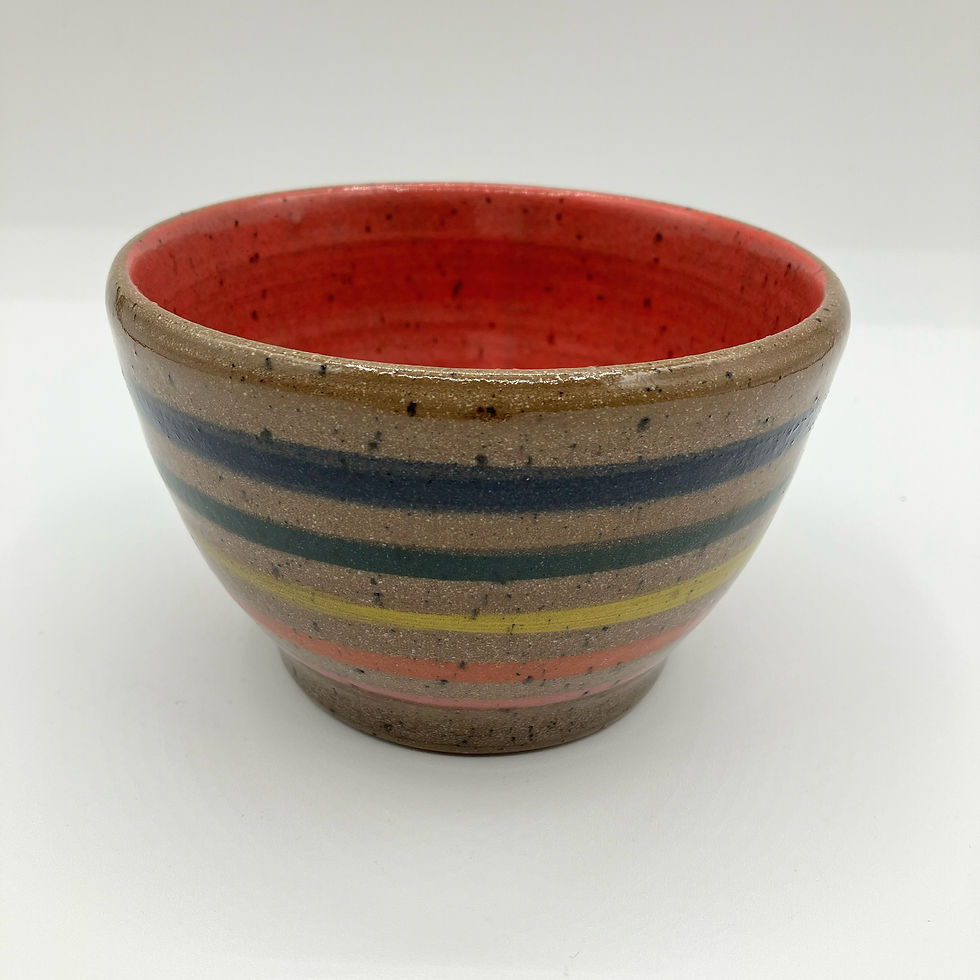 Thumbnail: pink chocolate chip small ice cream bowl
