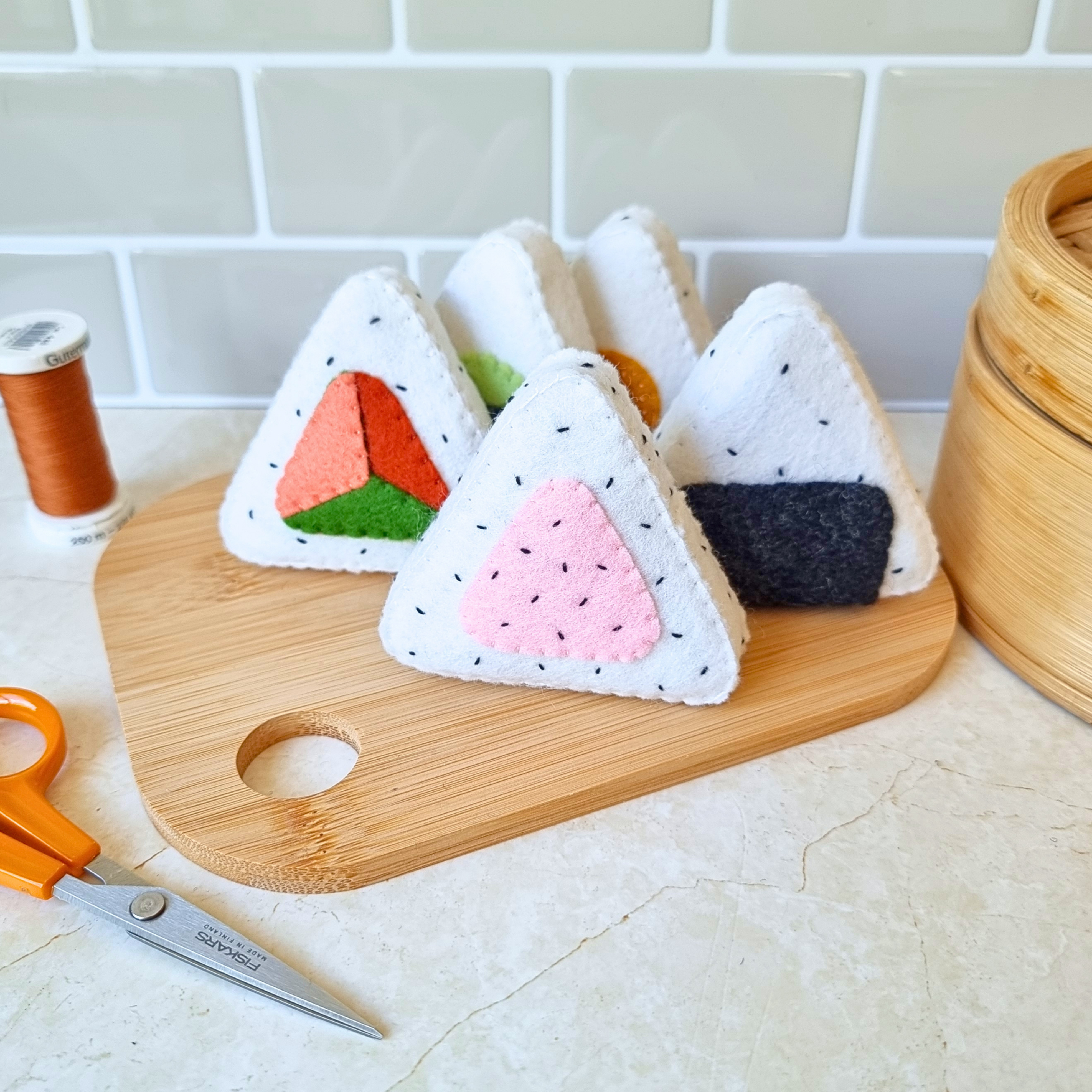 Felt Onigiri Sushi