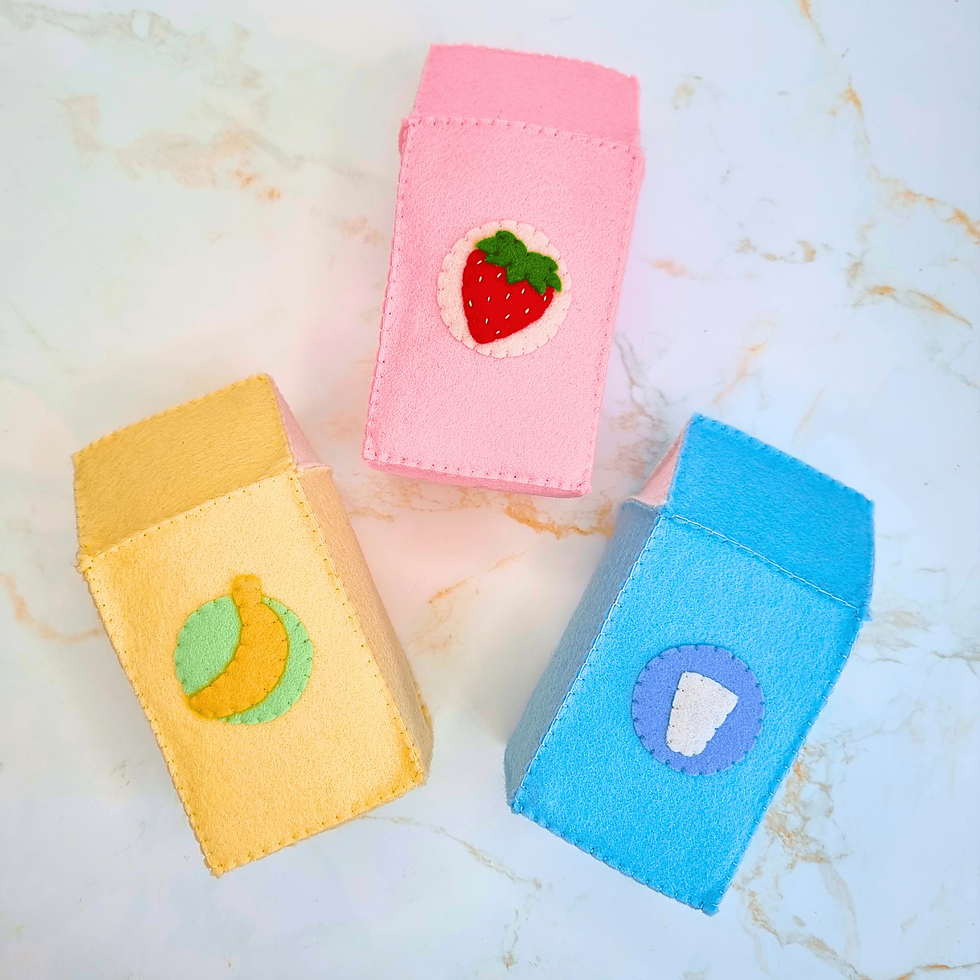 Miniature : Felt Drink Carton