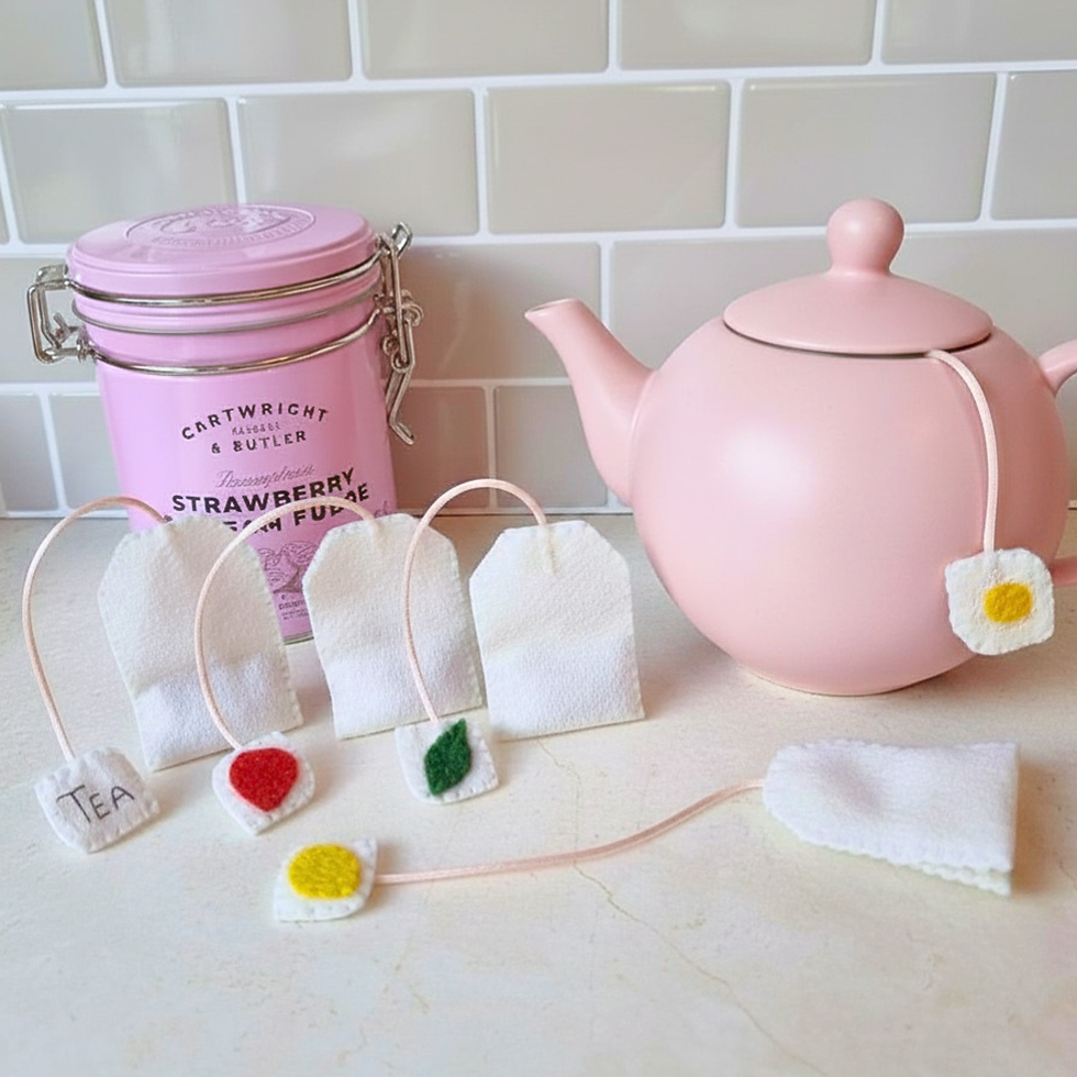 Miniatura: Felt Tea Bags