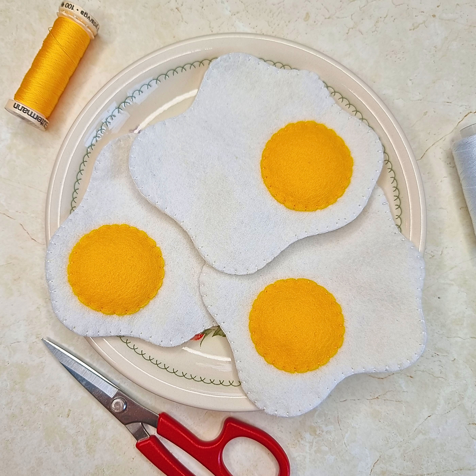 Thumbnail: Felt Fried Egg