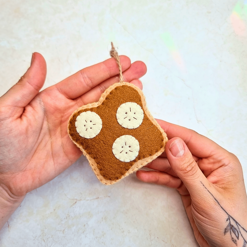Miniaturbild: Felt Toast with Toppings