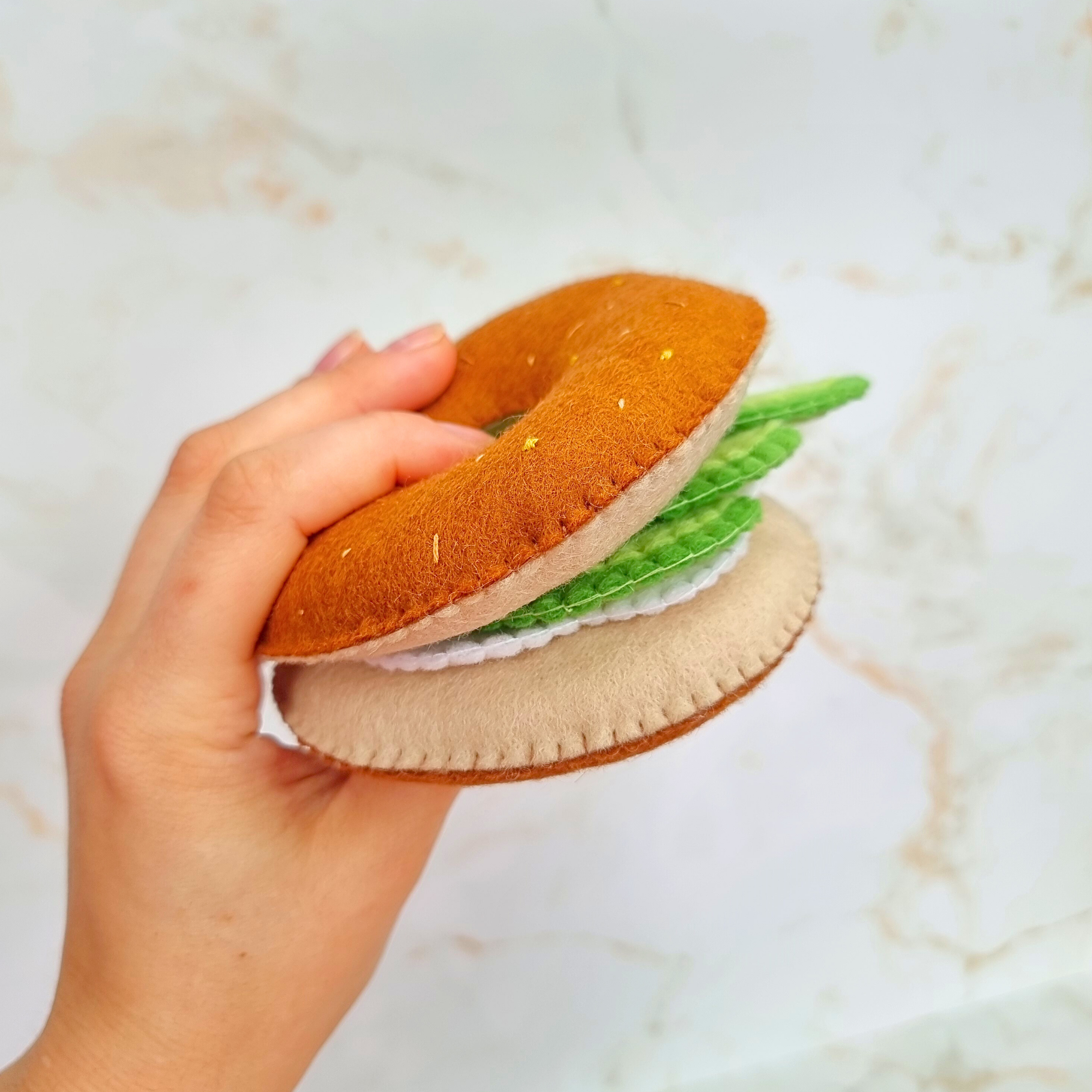Felt Bagel