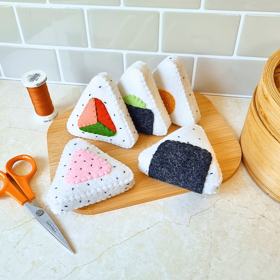 Miniatura: Felt Onigiri Sushi