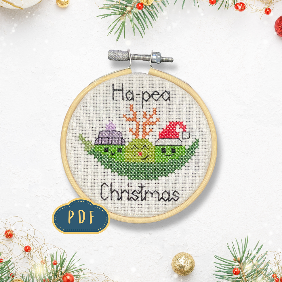 Ha-Pea Christmas Digital Pattern