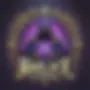 DALL·E 2025-02-18 22.09.39 - A mystical and arcane-themed logo for 'Warlock Gaming'. The d
