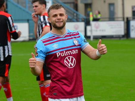 Sam Hodgson joins Blyth Spartans on a permanent basis.