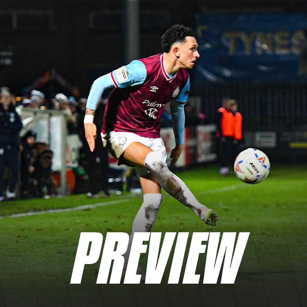 MATCH PREVIEW: SOUTH SHIELDS FC V MACCLESFIELD FC