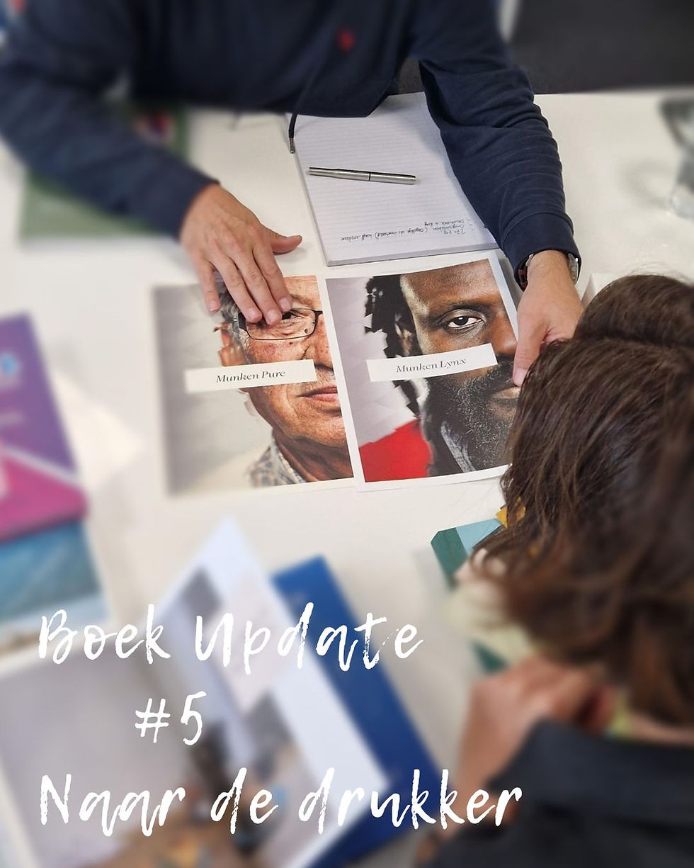 Boek Update #5 Naar de drukker