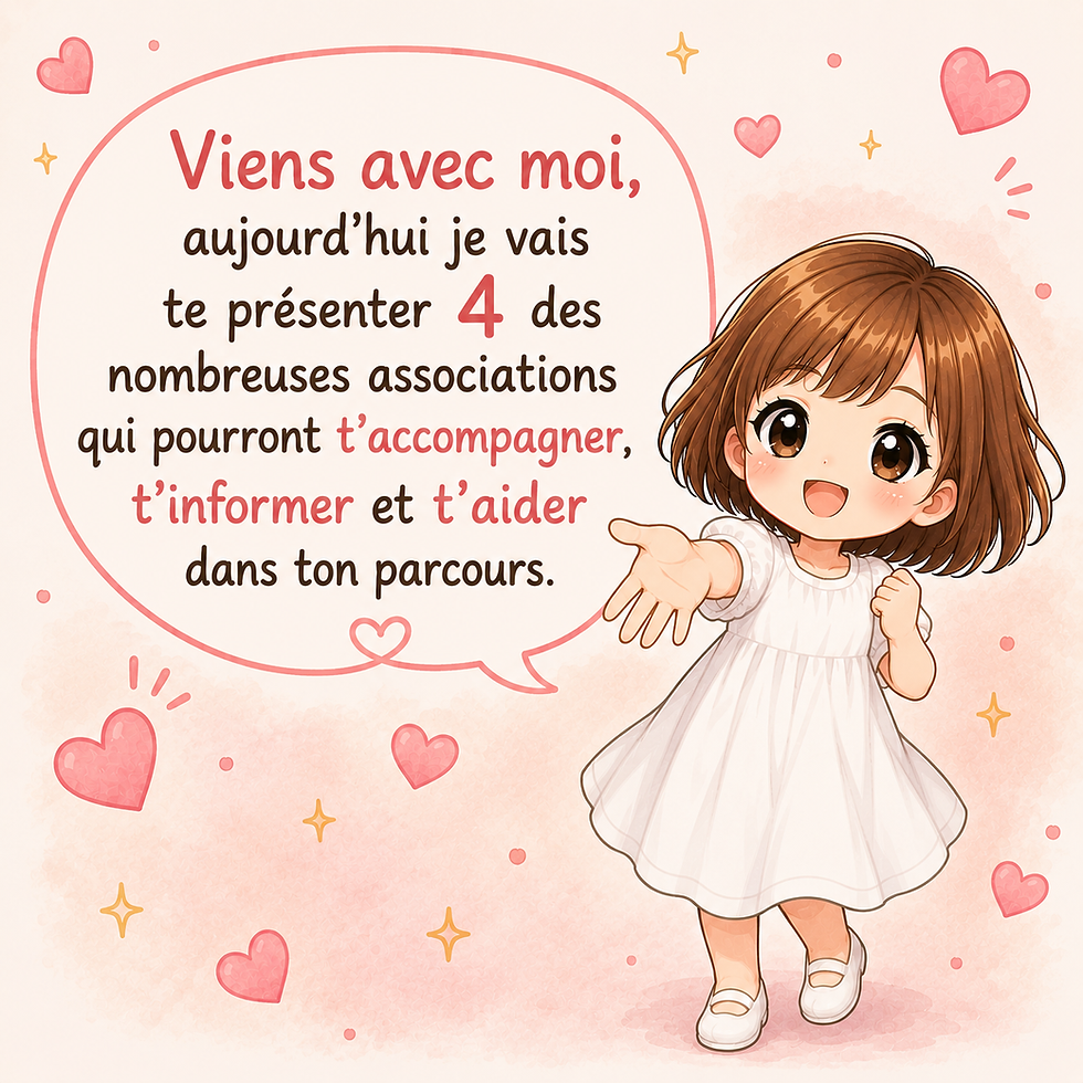 4 associations qui peuvent accompagner