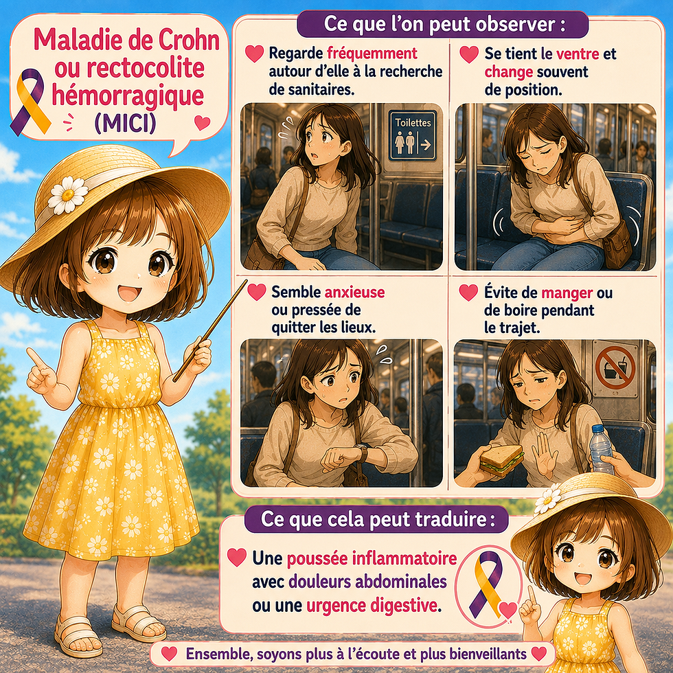 Reconnaitre les signes d'un handicap invisible