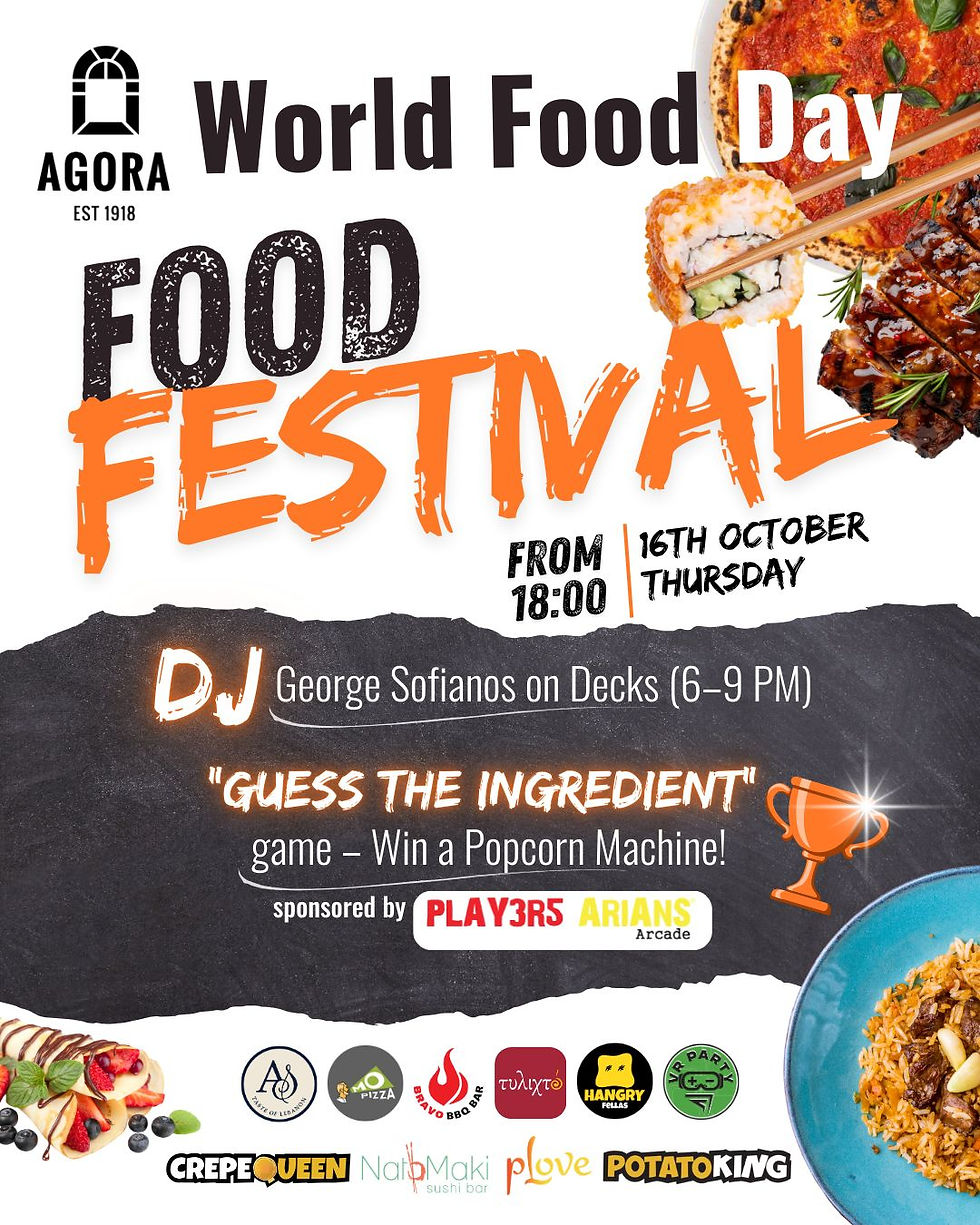 Limassol AGORA Food Festival – Celebrate World Food Day!