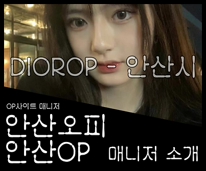 안산오피-디올오피-안산OP-오피사이트-OP 매니저 소개 3