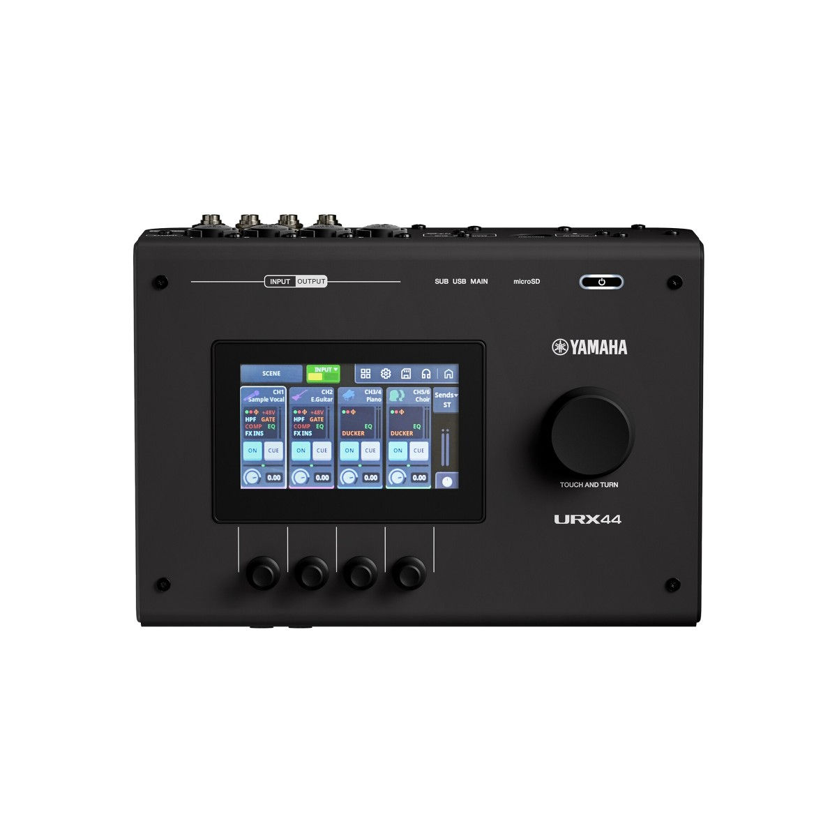YAMAHA URX44 6-IN/4-OUT USB-C AUDIO INTERFACE