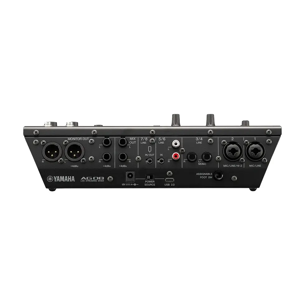 Thumbnail: YAMAHA AG08 8-CHANNEL LIVE STREAMING MIXER