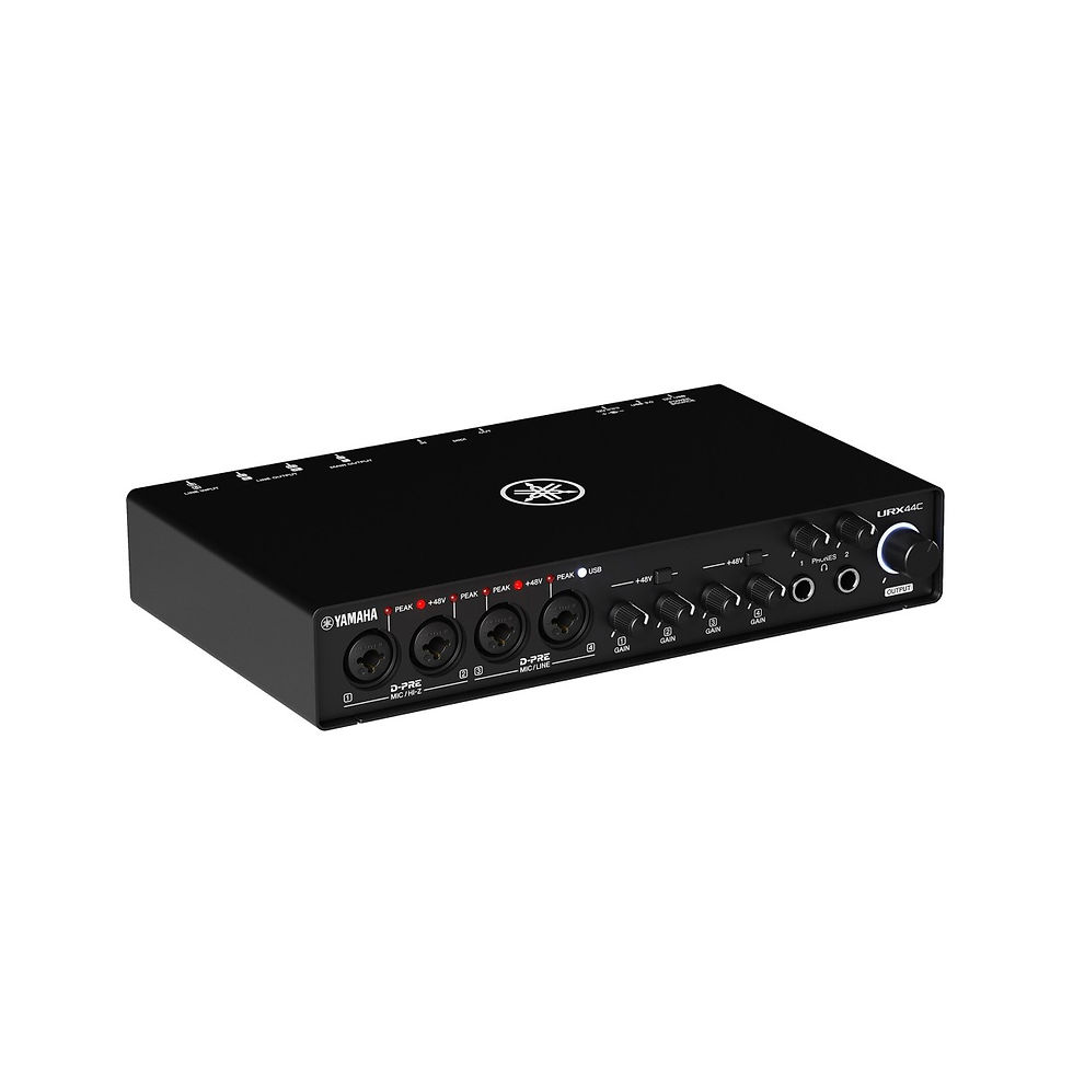 Thumbnail: YAMAHA URX22C 2-IN/2-OUT / URX44C 6-IN/4-OUT USB-C AUDIO/MIDI INTERFACE