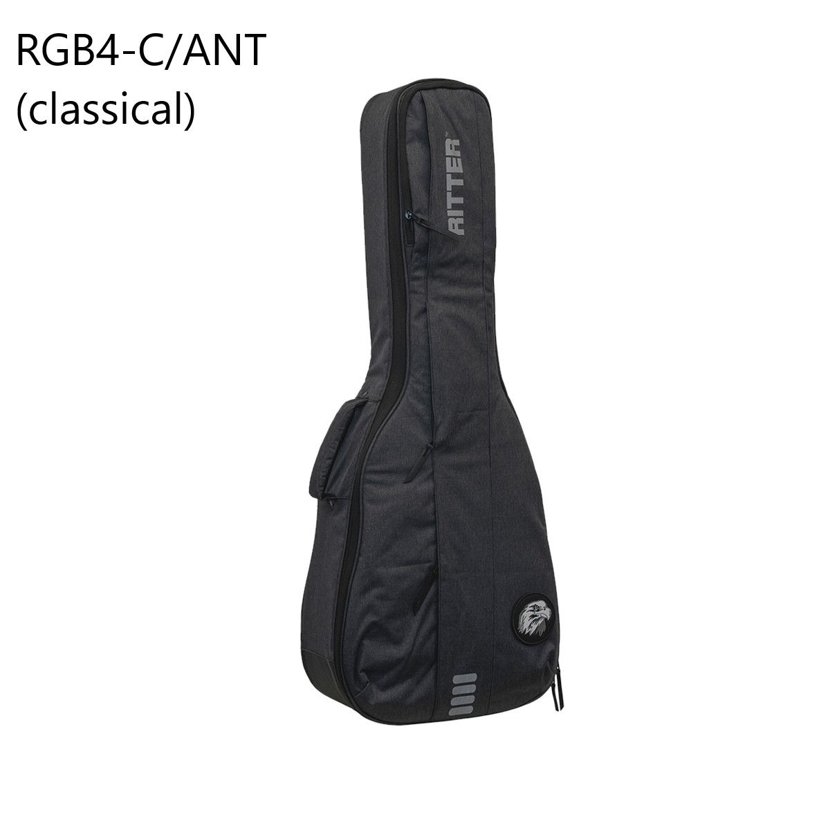 RITTER RGB4-C / RGB4-D / RGB4-E/ RGB4-DE ANTHRACITE BERN GUITAR BAG
