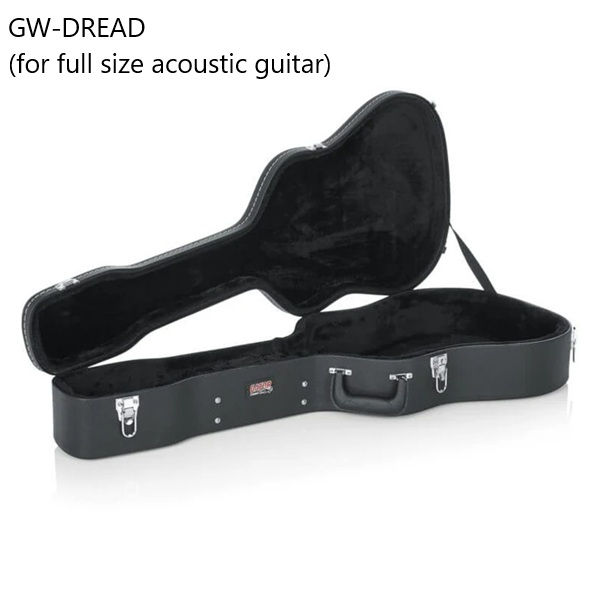 Thumbnail: GATOR GW-BASS / GW-CLASSIC / GW-DREAD / GW-ELECTRIC DELUXE GUITAR WOOD CASE