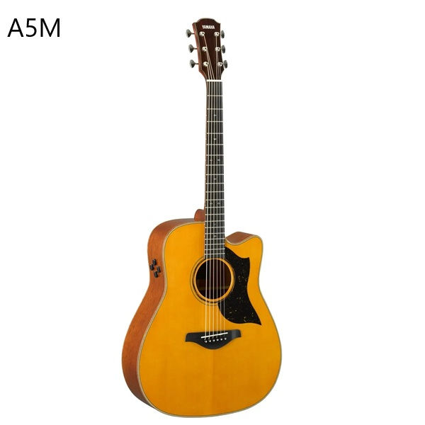 Thumbnail: YAMAHA A5M / AC5M CUTAWAY BODY ALL-SOLID ELECTRO-ACOUSTIC GUITAR + FREE HARDCASE