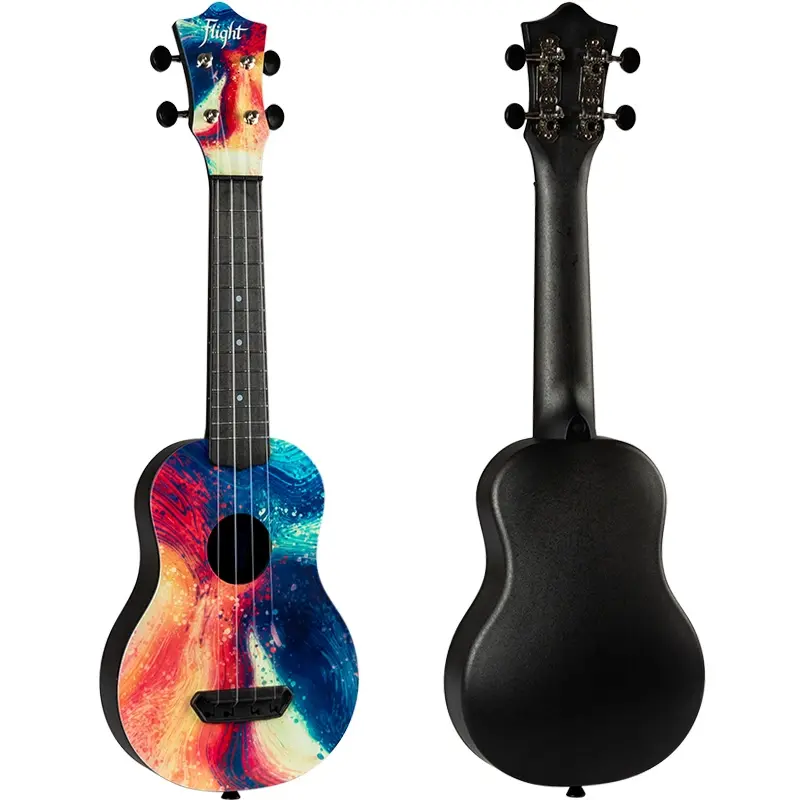 Thumbnail: FLIGHT UTS-40 UTS40 SWIRL / FLOWER ULTRA TRAVEL UKULELE