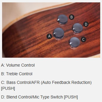 Thumbnail: YAMAHA A5M / AC5M CUTAWAY BODY ALL-SOLID ELECTRO-ACOUSTIC GUITAR + FREE HARDCASE