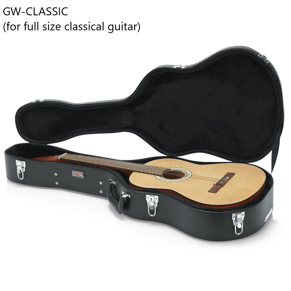 Thumbnail: GATOR GW-BASS / GW-CLASSIC / GW-DREAD / GW-ELECTRIC DELUXE GUITAR WOOD CASE
