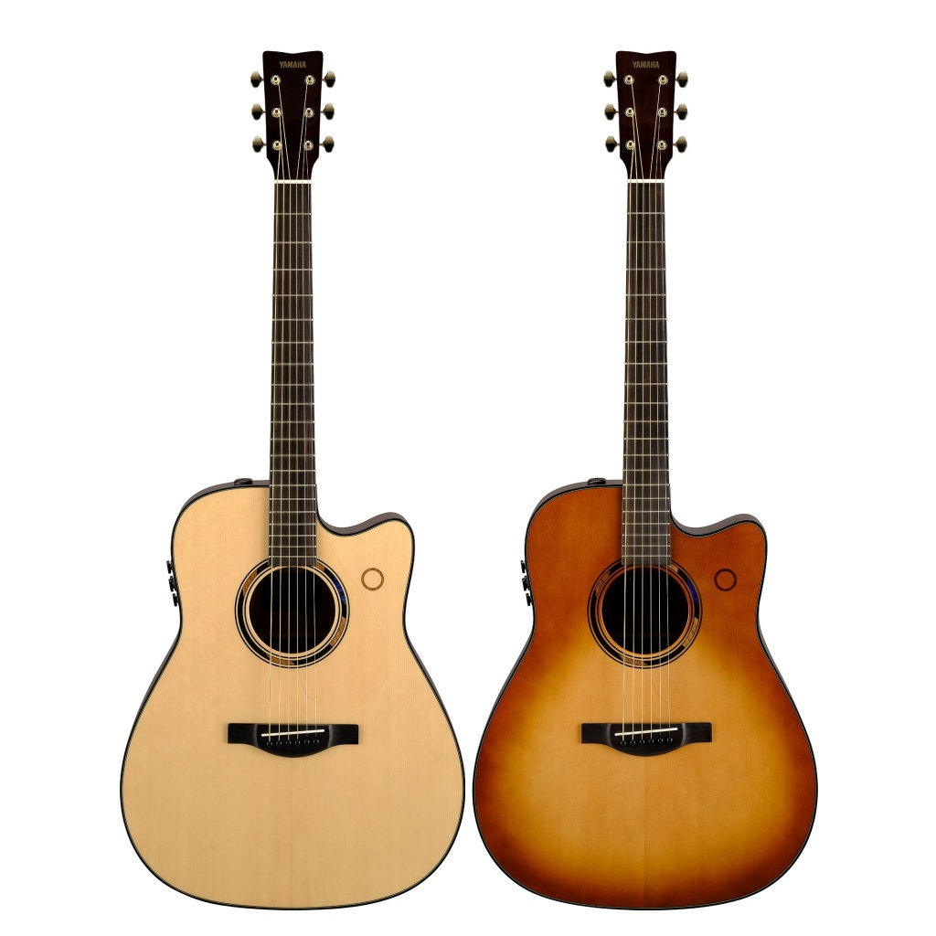 YAMAHA TAG3 C DREADNOUGHT-STYLE TRANSACOUSTIC GUITAR + FREE SEMI HARD CASE